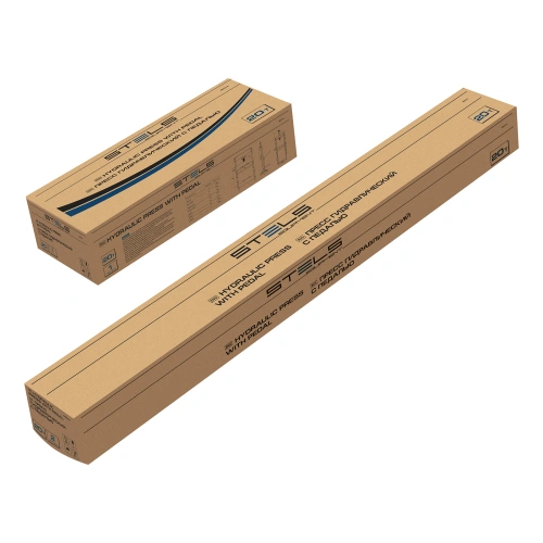 Пресс гидравлический с манометром и педалью, 20 т (комплект из 2 частей) Stels по ценам производителя в Челябинске с доставкой по всей России