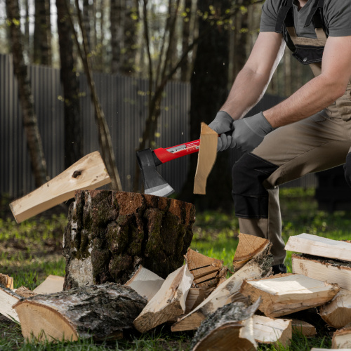 Топор, 800 г, эргономичная фибергласовая рукоятка, 450 мм Matrix по ценам производителя в Челябинске с доставкой по всей России