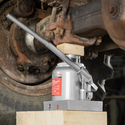 Домкрат гидравлический бутылочный, 50 т, h подъема 236-356 мм Matrix по ценам производителя в Челябинске с доставкой по всей России