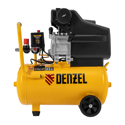 Компрессор воздушный DC1500/24, прямой привод, 1.5 кВт, 24 литра, 220 л/мин Denzel по ценам производителя в Челябинске с доставкой по всей России