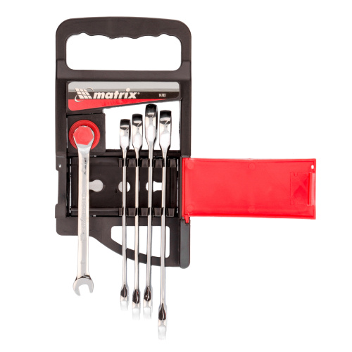 Набор ключей комбинированных, трещоточных 5 шт. Matrix по ценам производителя в Челябинске с доставкой по всей России