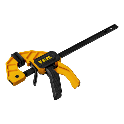 Струбцина F-образная, быстрозажимная, 150 х 55 мм, усиленный нейлоновый корпус Denzel по ценам производителя в Челябинске с доставкой по всей России