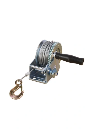 Лебедка ручная барабанная с тросом  400кг  20м оцинкованная TOR FD по ценам производителя в Челябинске с доставкой по всей России