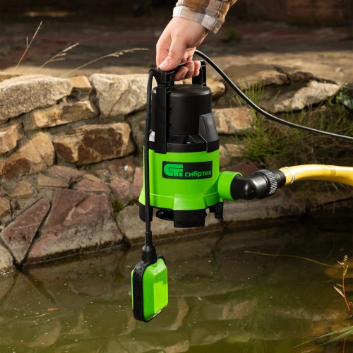 Дренажный насос для грязной воды СДН650-35, 650 Вт, напор 8 м, 11000 л/ч Сибртех по ценам производителя в Челябинске с доставкой по всей России