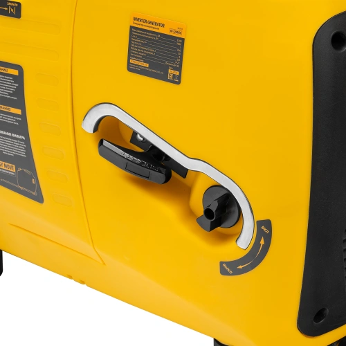 Генератор инверторный GT-3200iSE, 3.2 кВт, 230 В, бак 6 л, закрытый корпус, электростартер Denzel по ценам производителя в Челябинске с доставкой по всей России