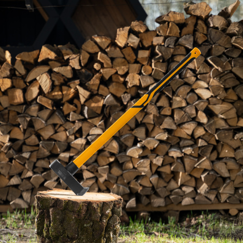 Колун-кувалда 3000 г, кованая, фибергласовая  рукоятка c TPR покрытием, 880 мм Denzel по ценам производителя в Челябинске с доставкой по всей России