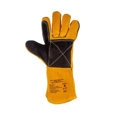 Краги кожаные термостойкие FOXWELD "Янтарь" КС-04 по ценам производителя в Челябинске с доставкой по всей России