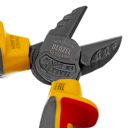 Бокорезы, диэлектрические рукоятки, до 1000 В, трехкомпонентные рукоятки, 160 мм Denzel по ценам производителя в Челябинске с доставкой по всей России