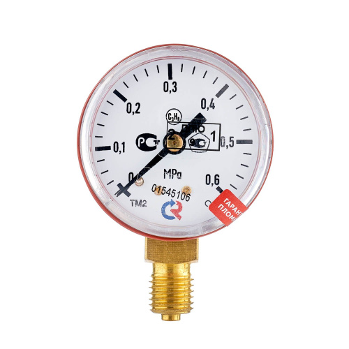Манометр с поверкой 0,6 МПа, пропан по ценам производителя в Челябинске с доставкой по всей России