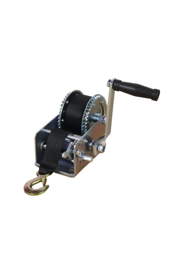 Лебедка ручная барабанная с лентой  1т 20 м оцинкованная TOR LHW по ценам производителя в Челябинске с доставкой по всей России