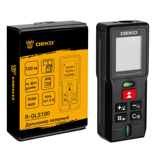 Дальномер лазерный DEKO R-GLS100 по ценам производителя в Челябинске с доставкой по всей России