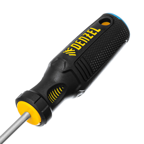 Отвертка, SL5x150 мм, S2, 3к рукоятка Denzel по ценам производителя в Челябинске с доставкой по всей России