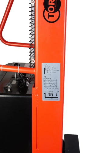 Штабелер гидравлический с электроподъемом 2,0 т 2,5 м TOR CTD20/25 по ценам производителя в Челябинске с доставкой по всей России