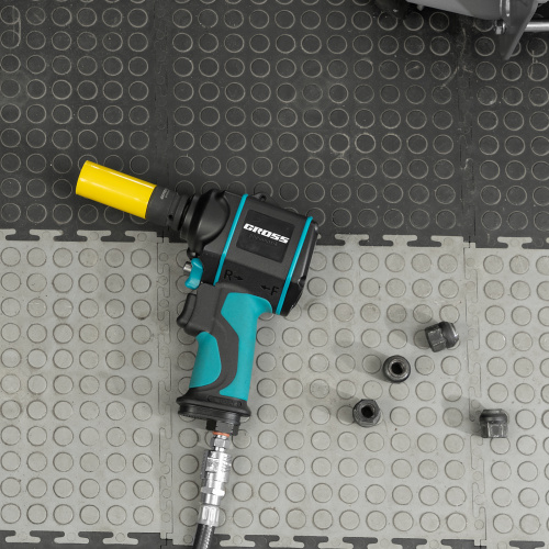 Гайковерт пневматический ударный G985K2, 1/2, 610Нм 9000 об/мин, с набором 17 предметов Gross по ценам производителя в Челябинске с доставкой по всей России