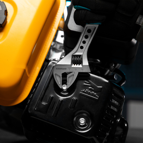 Ключ разводной, 200 мм, CrV, двухкомпонентная ручка Gross по ценам производителя в Челябинске с доставкой по всей России