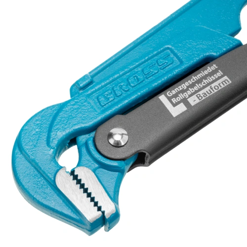 Ключ трубный рычажный 1.5, №2, цельнокованый, CrV, тип "L" Gross по ценам производителя в Челябинске с доставкой по всей России