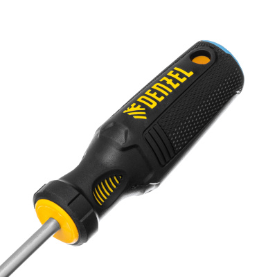Отвертка, SL6x150 мм, S2, 3к рукоятка Denzel по ценам производителя в Челябинске с доставкой по всей России