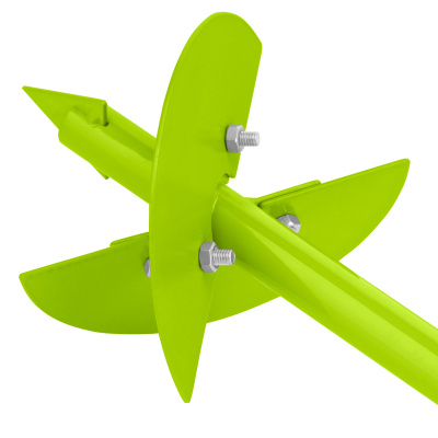 Бур лопастной со сменными ножами, 1000 мм, диаметр 150 мм, 200 мм, Сибртех по ценам производителя в Челябинске с доставкой по всей России