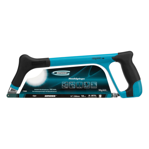 Ножовка по металлу "Piranha", 300 мм, трехкомпонентная металлопластиковая рамка Gross по ценам производителя в Челябинске с доставкой по всей России