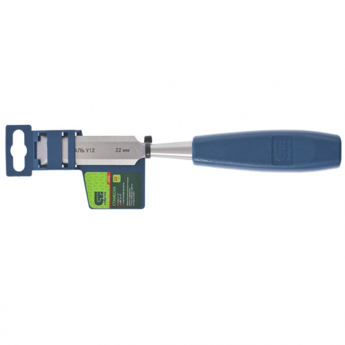 Стамеска, 22 мм, пластиковая рукоятка Сибртех по ценам производителя в Челябинске с доставкой по всей России