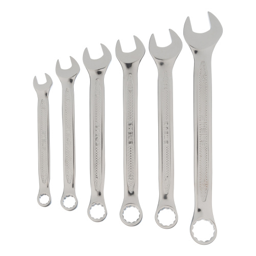 Набор ключей комбинированных 6 шт, 8-17 мм,  антислип Stels по ценам производителя в Челябинске с доставкой по всей России