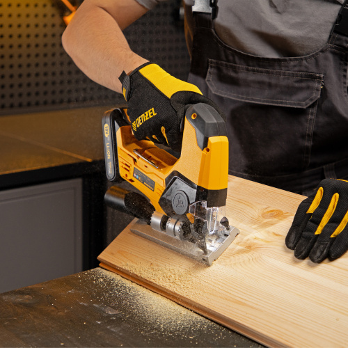 Лобзик аккумуляторный CJ-80-0, 18В Li-Ion Denzel по ценам производителя в Челябинске с доставкой по всей России