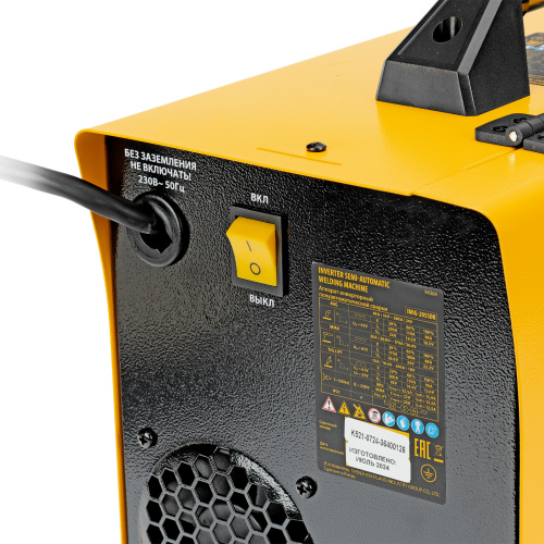 Аппарат инвертор. полуавтомат. cварки IMIG-205SDR, 200 А, ПВ 60%, катушка 5 кг Denzel по ценам производителя в Челябинске с доставкой по всей России