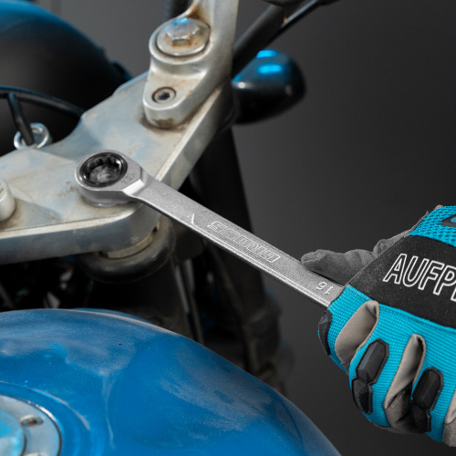 Ключ комбинированный трещоточный, 16 мм, количество зубьев 100 Gross по ценам производителя в Челябинске с доставкой по всей России