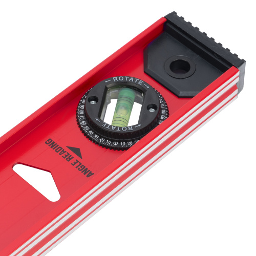 Уровень алюминиевый "Рельс", 600 мм, 3 глазка, усиленный Matrix по ценам производителя в Челябинске с доставкой по всей России