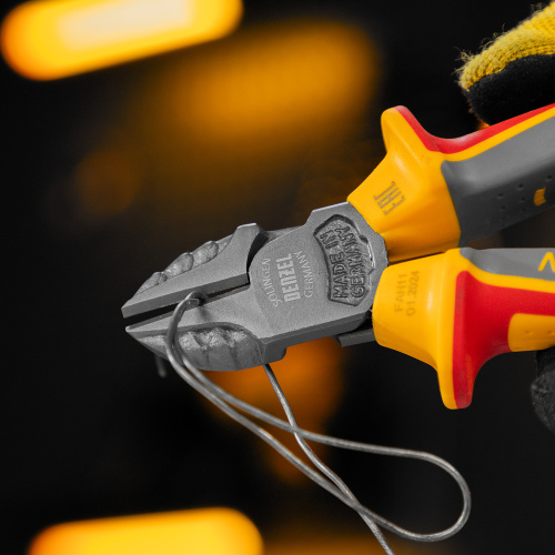 Бокорезы, диэлектрические рукоятки, до 1000 В, трехкомпонентные рукоятки, 180 мм Denzel по ценам производителя в Челябинске с доставкой по всей России