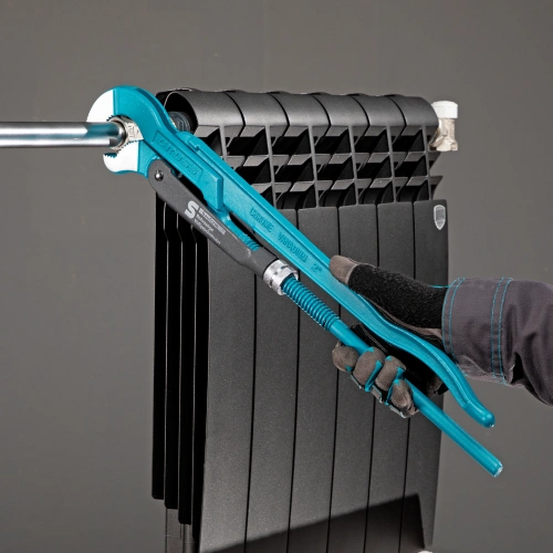 Ключ трубный рычажный 2, №3, цельнокованый, CrV, тип "S" Gross по ценам производителя в Челябинске с доставкой по всей России