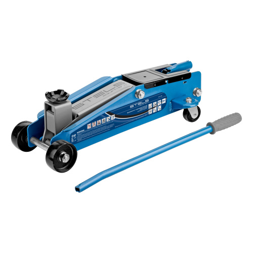 Домкрат гидравлический подкатной, высокий подъем, 3т, SUV, 190-535 мм Stels по ценам производителя в Челябинске с доставкой по всей России