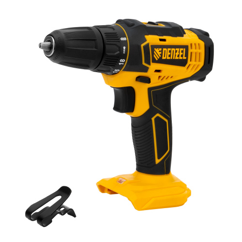 Дрель-шуруповерт аккумуляторная CDL-18-0, Li-Ion, 18 В Denzel по ценам производителя в Челябинске с доставкой по всей России