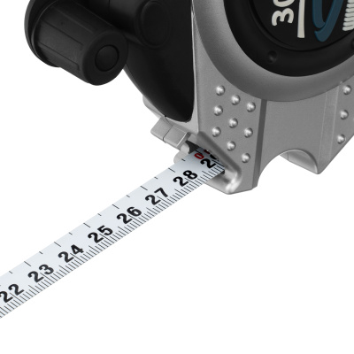 Рулетка геодезическая 30 м х 13 мм, закрытый корпус, металлическая лента, нейлон Gross по ценам производителя в Челябинске с доставкой по всей России