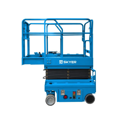 Самоходный ножничный подъемник SKYER PL0624 с выдвижной платформой (узкая база) по ценам производителя в Челябинске с доставкой по всей России