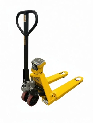 Тележка гидравлическая с весами поворотный дисплей 2500 кг 1150 мм полиуретановые колеса TOR AC-CW по ценам производителя в Челябинске с доставкой по всей России