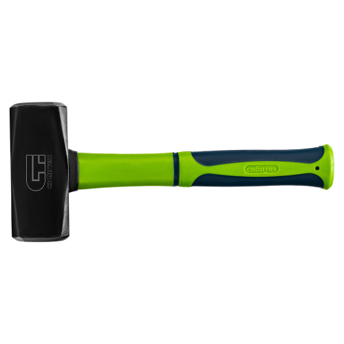 Кувалда, 2000 г, фибергласовая обрезиненная рукоятка Сибртех по ценам производителя в Челябинске с доставкой по всей России