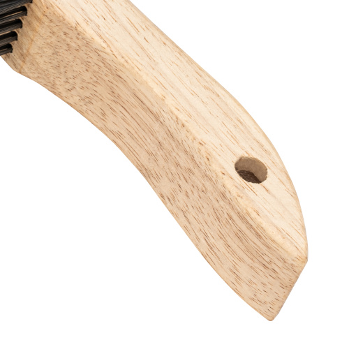 Щетка зачистная пятирядная, закаленная прямая проволока с деревянной ручкой Сибртех по ценам производителя в Челябинске с доставкой по всей России