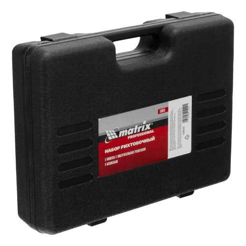 Набор рихтовочный, 3 молотка с фибергласовыми ручками, 4 наковальни, пластиковый бокс Matrix по ценам производителя в Челябинске с доставкой по всей России