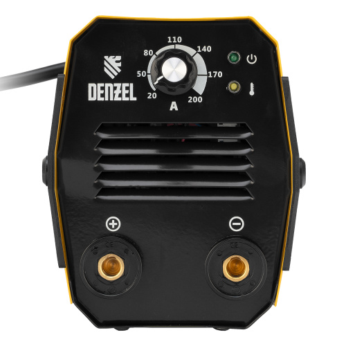 Аппарат инверторный дуговой сварки DS-200 Compact, 200 А, ПВ 70%, диаметр электрода 1.6-5 мм Denzel по ценам производителя в Челябинске с доставкой по всей России