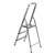 Стремянка, 3 ступени, алюминиевая, Сибртех по ценам производителя в Челябинске с доставкой по всей России