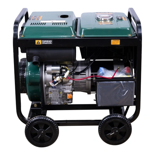 Генератор дизельный STEM Techno S6500DE (6.5 кВт, электростартер, дисплей, подогрев) по ценам производителя в Челябинске с доставкой по всей России