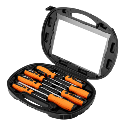 Набор отверток, СrV, в пластмассовом боксе, 8 шт, Sparta по ценам производителя в Челябинске с доставкой по всей России