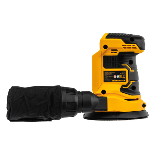 Машина шлифовальная эксцентриковая аккумуляторная COS-125-0, 18В Li-Ion Denzel по ценам производителя в Челябинске с доставкой по всей России