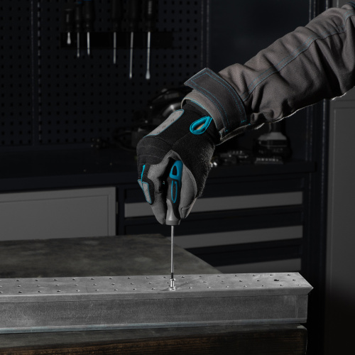 Отвертка PZ0 x 75 мм, S2, трехкомпонентная ручка Gross по ценам производителя в Челябинске с доставкой по всей России