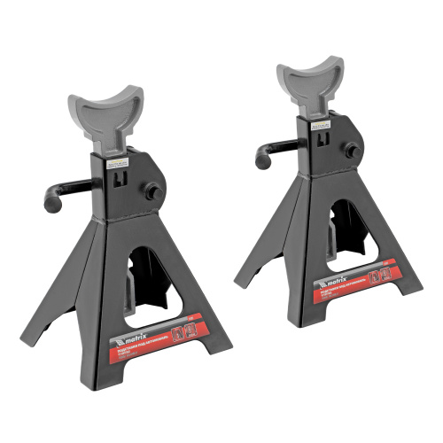 Подставки под машину регулируемые, 3 т, H подъема 295-425 мм, 2 шт Matrix по ценам производителя в Челябинске с доставкой по всей России