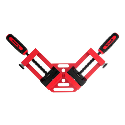 Струбцина угловая, быстрозажимная, 65/65 мм, двухкомпонентные обрезиненные рукоятки Matrix по ценам производителя в Челябинске с доставкой по всей России