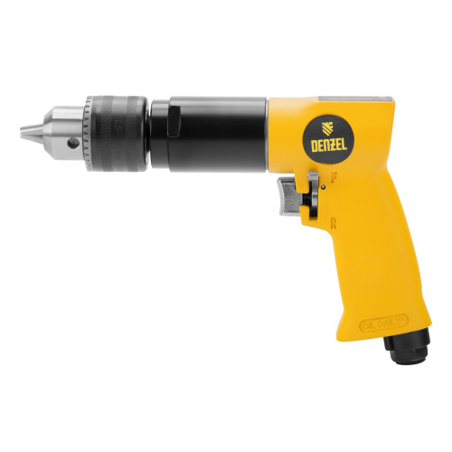 Пневматическая дрель PD500, 500 об/мин, 114 л/мин, 13 мм Denzel по ценам производителя в Челябинске с доставкой по всей России