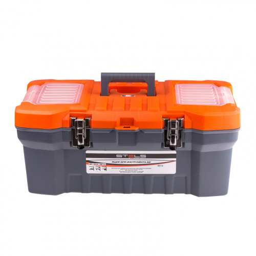 Ящик для инструмента с металлическими замками 22", 28 х 23 см, 5 х 56 см Stels по ценам производителя в Челябинске с доставкой по всей России