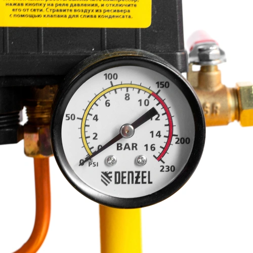 Компрессор воздушный, ременный привод BCI4000-T/200, 4.0 кВт, 200 литров, 690 л/мин Denzel по ценам производителя в Челябинске с доставкой по всей России